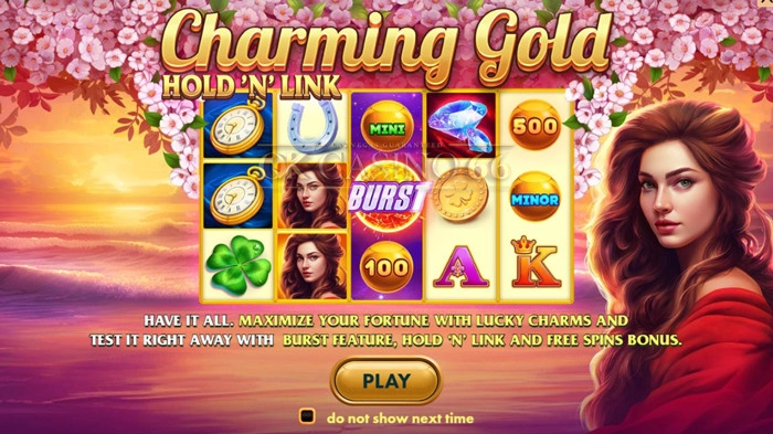 เกมสล็อต Charming Gold Hold 'n' Link slot ค่าย netgame