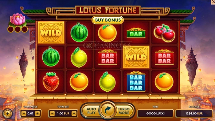 เกมสล็อต Lotus Fortune slots