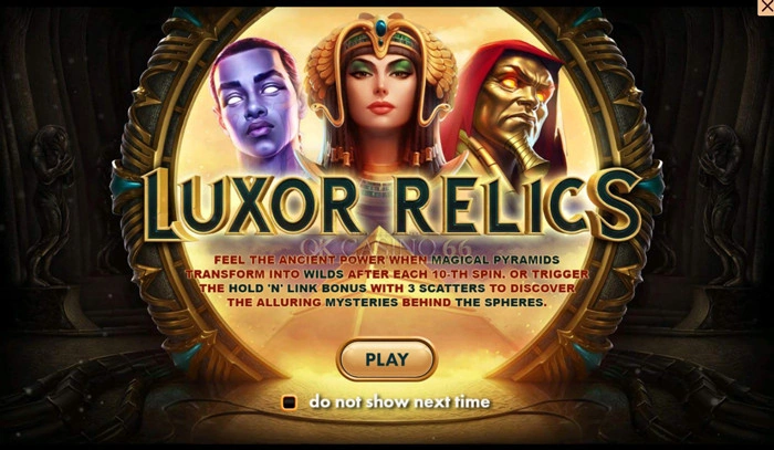 เกมสล็อต Luxor Relics Hold 'n' Link slot