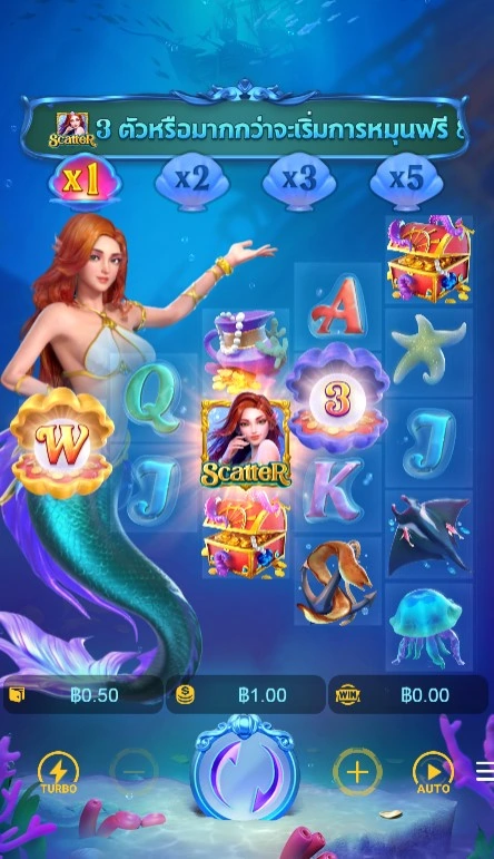 เกมสล็อต Mermaid Riches